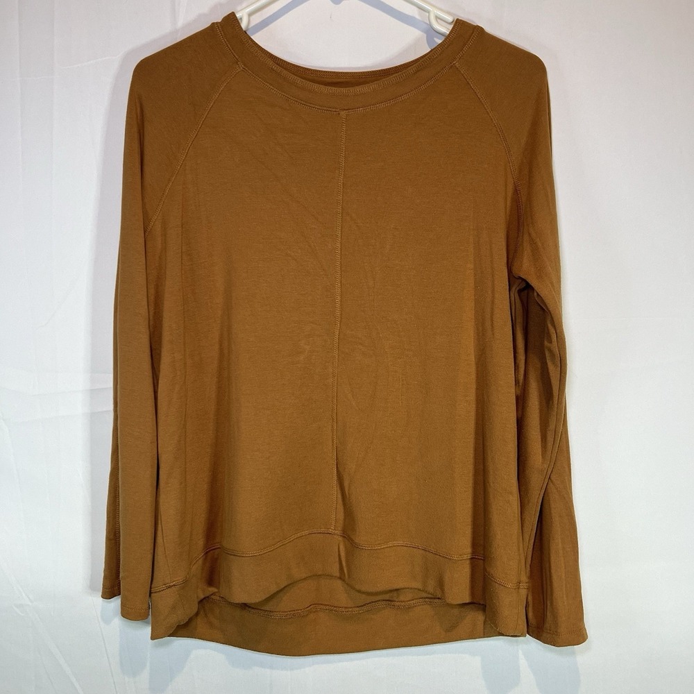 Anthropologie Lumiere Sweater Size Small CAMEL BEAUTIFUL soft Carmel Brown
